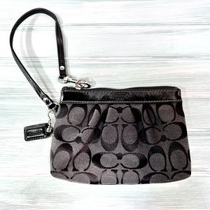 Coach Signature CC Wristlet